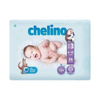 PAÑAL CHELINO TALLA 3 36...