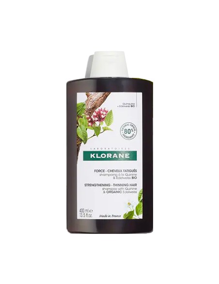 Klorane Champú a la Quinina y Edelweiss BIO 400ML
