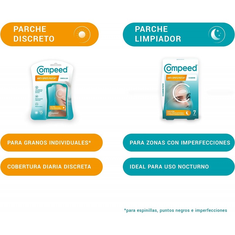 COMPEED Parche antigranos Limpiador