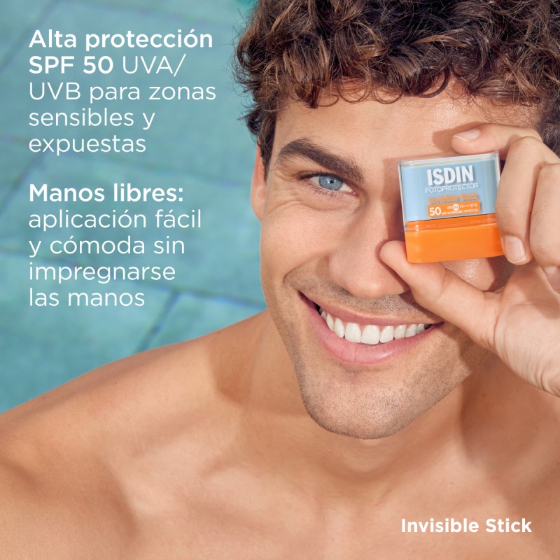 Fotoprotector Invisible Stick SPF 50