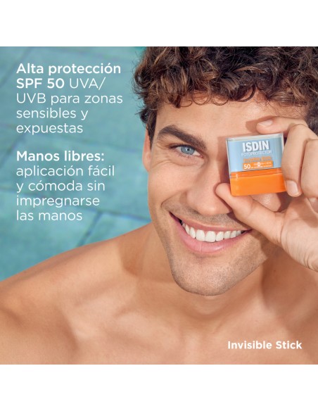 Fotoprotector Invisible Stick SPF 50